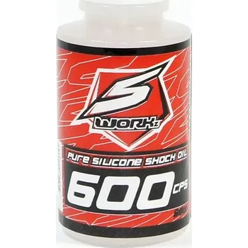 RC náhradní díl SWORKz silikonový olej tlumičů 600Cps, 60ml, 1 ks.
