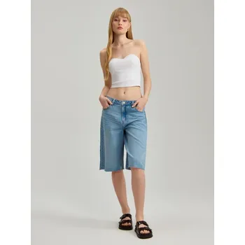 Oblečení a móda Džínové kraťasy - 38 - House - námořnictvo - 328EQ-59J