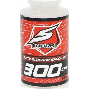 RC náhradní díl SWORKz silikonový olej tlumičů 300Cps, 60ml, 1 ks.