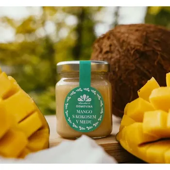 Včelařství Domovina Mango s kokosem v medu