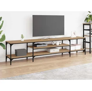 Televizní stolek vidaXL Televizní skříň Artisanový dub 201 x 35 x 45 cm [881308]
