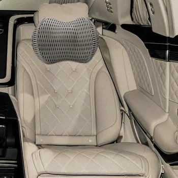 Dekorativní polštářek vidaXL Polštář s polštářem Šedá 31 x 23 x 14 cm 4D síťovina [42012711]