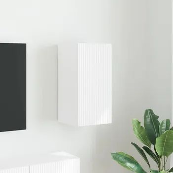 Obývací stěna vidaXL TV wall cabinet Nástěnný Bílá 30 x 31 x 60 cm kompozitní dřevo [892269]