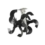 Kultivátor Demon 28mm 9 hran M83265