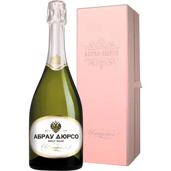 Víno Abrau-Durso Cuvee Alexander II aged Rose sparkling wine, IGP Kuban 12,5%, 0,75l v DÁRKOVÉM BOXU