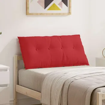 vidaXL Polštář na záda Červená 100 x 19 x 50 cm textil [42014756]
