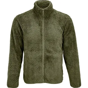 Pánská mikina SOĽS Finch Unisex fleecová mikina SL04022 Army M