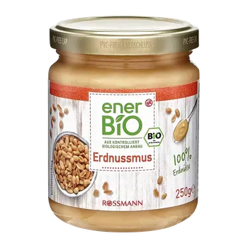 enerBiO BIO arašídový krém 250 g