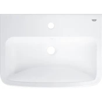 Umyvadlo Grohe Umyvadlo BauEdge Ceramic 55x40 cm alpská bílá otvor pro baterii uprostřed 39807000