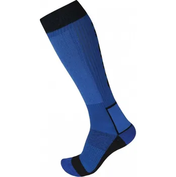 Husky Ponožky Snow Wool modrá/černá