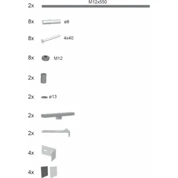 Ravak Panelkit NewDay, Gentiana B26500000N