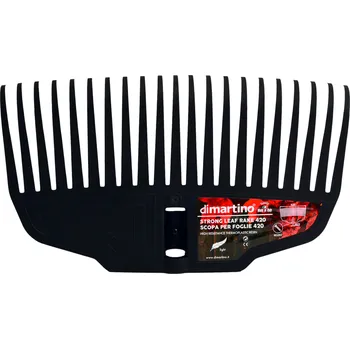 Hrábě Hrábě švédské pevný plast 420 mm - bez násady