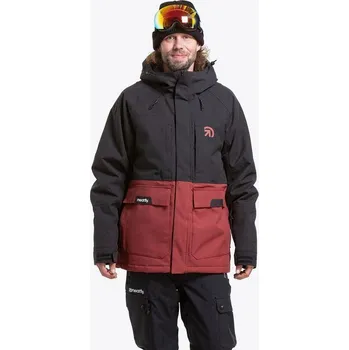 Pánská zimní bunda na lyže/snowboard Meatfly Vertigo jacket 25/26 Merlot/Black M