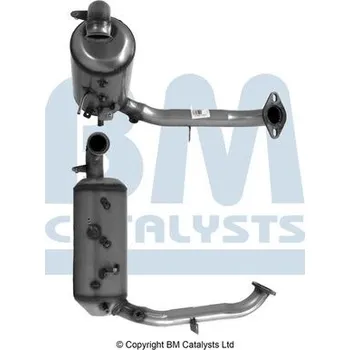 Filtr do auta Filtr sazových částic, výfukový systém BM CATALYSTS BM11005HP