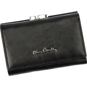 Módní doplněk Luxusní černá dámská kožená peněženka Peirre Cardin (GDPN414)