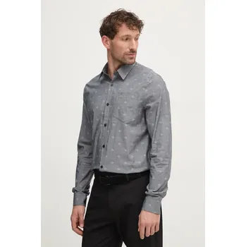 Pánská košile Košile Guess COLLINS M5RH05.WFXX1 šedá 90X, vel. M