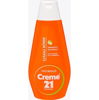 Creme21 Hydratační tělové mléko pro suchou pokožku s Aloe vera a vitamínem E (400ml)