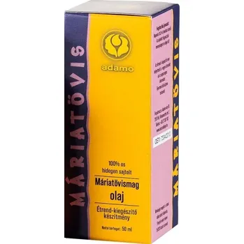 Vlasová regenerace Adamo Olej z ostropestřce mariánského 100% za studena lisovaný‎ (50ml)