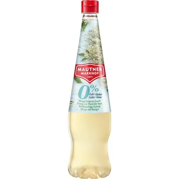 Sirup Mautner Markhof Sirup s bezovou příchutí se sladidly (700ml)
