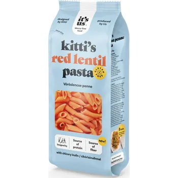 Příloha It´s us Kittis Bezlepkové těstoviny z červené čočky - penne (200g)