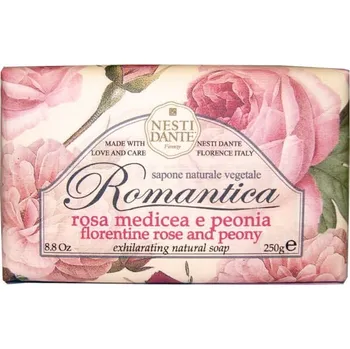 Masážní přístroj Nesti Dante Romantica mýdlo růže a pivoňka (250g)
