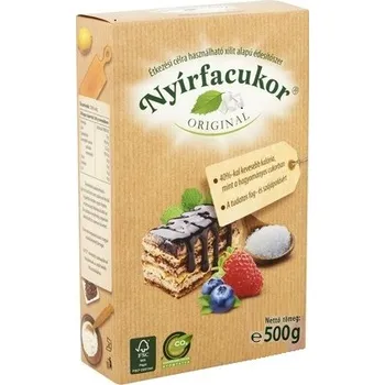 Sladidlo Nyirfacukor Originál Xylitol Březový cukr přírodní sladidlo (500g)
