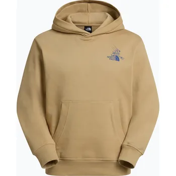 Pánská mikina Mikina The North Face Mountain Celebration Relaxed Hoodie khaki stone