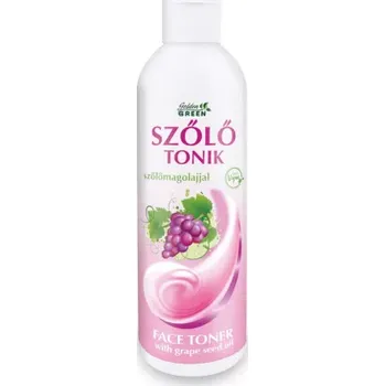 Odličovač Golden Green Čistící tonikum na obličej pro citlivou pokožku s olejem z hroznových jader (250ml)