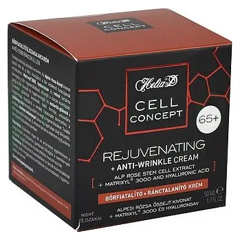 Pleťový krém Helia-D Cell Concept Omlazující noční krém proti vráskám 65+ (50ml)