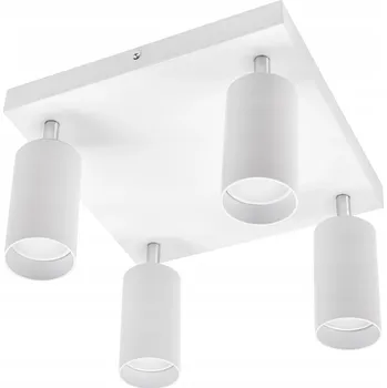 Bodové svítidlo BERGE Bodové svítidlo GU10 VIKI-L 4 - bílý čtverec MC0366