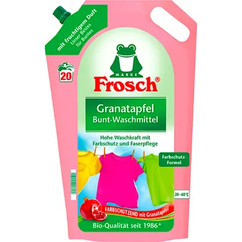 Prací gel Frosch Gel na praní Granátové jablko 24 Pracích cyklů (1,8l) - NOVÉ SLOŽENÍ - BIO