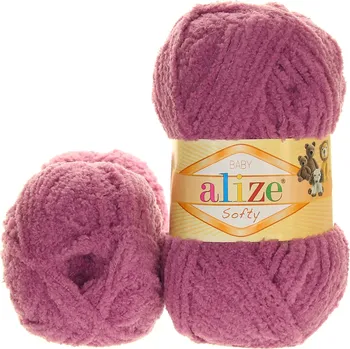 Galanterie Alize Softy 28 tmavě starorůžová