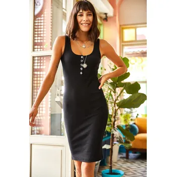 Dámské šaty Dámské šaty Olalook Olalook černá | šedá 2050195