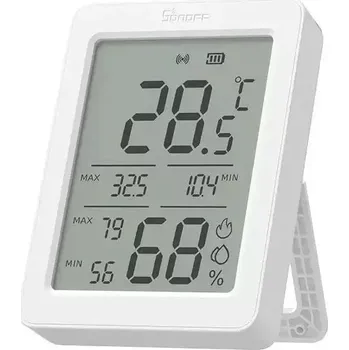 SONOFF SNZB-02DR2 AirGuard TH 3,6" LCD Zigbee senzor teploty a vlhkosti