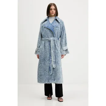 Dámský kabát Kabát Hugo Blue Garena_1_B 50546827 modrá 55X, vel. M