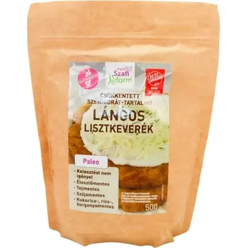 Chlebová směs Szafi Reform Paleo, bezlepková moučná směs se sníženým obsahem sacharidů na přípravu langoše (500g)