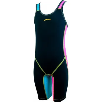 Dívčí plavky Dámské plavky Finis Fuse Open Back Kneeskin Junior Cotton Candy 14