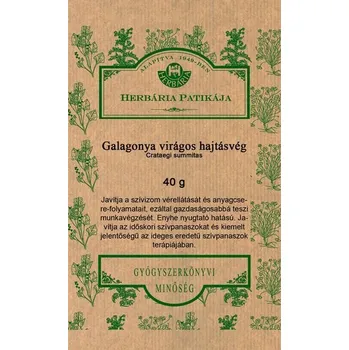 Bylinná léčivá mast Herbária čaj Hloh obecný - list s květem (40g)