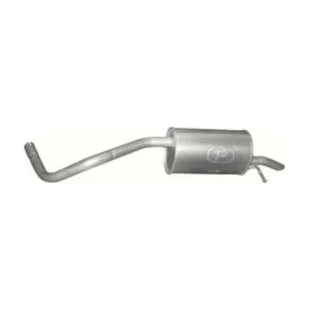 Výfukový systém Výfuk - zadní tlumič - díl výfuku (30.82)