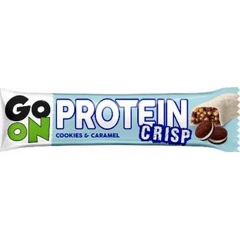 Sante Go On Protein Crisp Bílkovinná tyčinka máčená v bílé čokoládě - sušenky a karamel (50g)