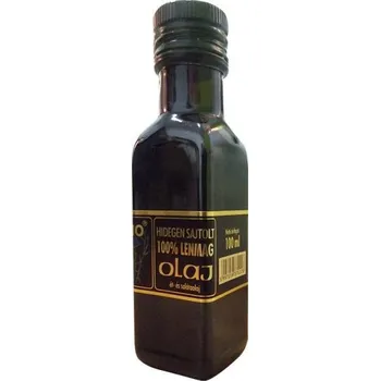 Přepuštěné máslo Solio Lněný olej lisovaný za studena (100ml)