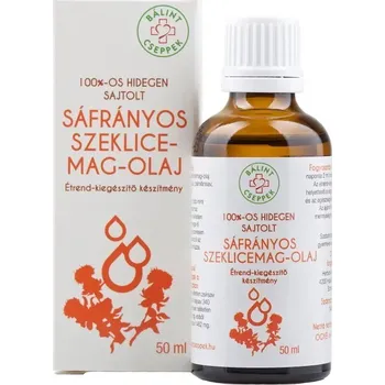Lék na močovou cestu a ledviny Bálint cseppek 100% Světle barvířský olej lisovaný za studena (50ml)