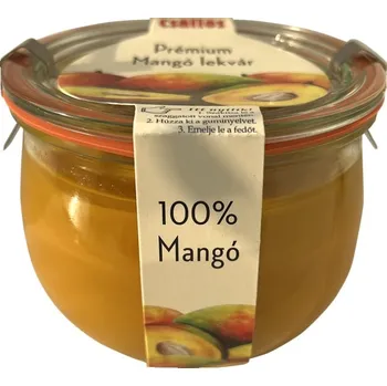 Rostlinná pomazánka Méhes Mézes Csattos Prémium Mangová povidla (340g)