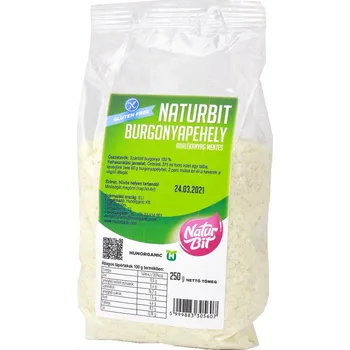 Hotové jídlo Naturbit Bezlepkové bramborové vločky (250g)