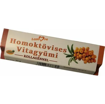 Lamore Vitagyümi Bezlepková tyčinka s rakytníkem a kolagenem bez cukru (30g)