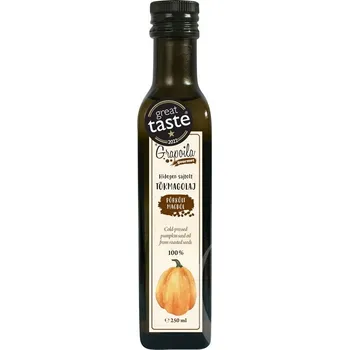 Přepuštěné máslo Grapoila Dýňový olej za studena lisovaný - pražený (250ml)