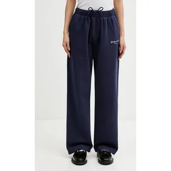 Bavlněné tepláky Sporty & Rich Syracuse, M, námořnická modř, 59X