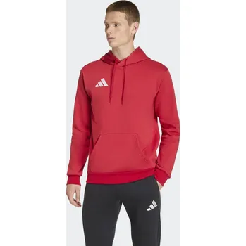 Adidas Bavlněná mikina s kapucí Entrada 26 Velikost: M Barva: Červená