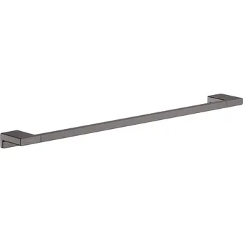 Držák na ručník Hansgrohe Držák ručníků AddStoris kartáčovaný černý chrom 41747340