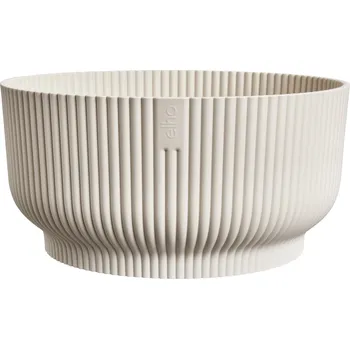 Obal na květináč Obal Vibes Fold Bowl - linen white 25 cm